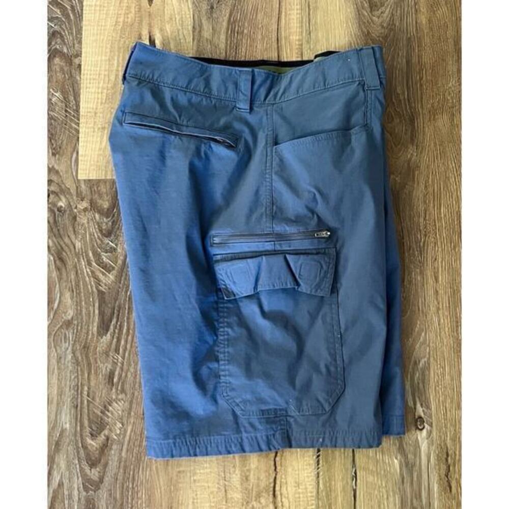 Orvis Mens Tech Cargo Shorts‎ Nylon Spandex Blend Hiking Outdoor Gray Size 32 - Picture 4 of 14